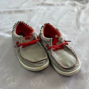 Hey Dude Youth J1 Wally Charcoal/Black SEE DESCRIPTION